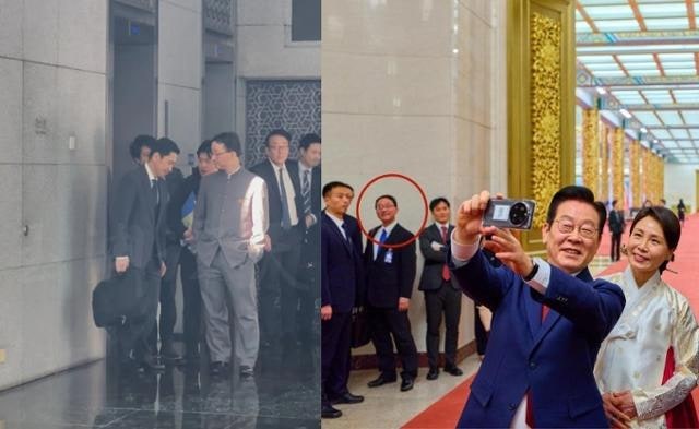 '주머니에 손' 日에 굴욕  줬던 中 관료, 한중 정상 만남에선 '방긋'