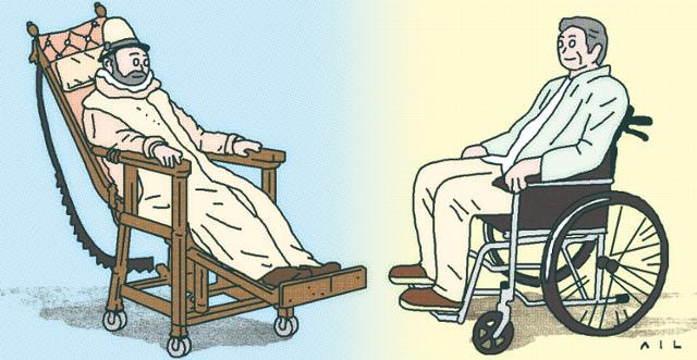 영국 여왕과 두 차례 세계 전쟁을 거치며 발달한 휠체어의 역사 [의사와 함께 펼쳐보는 의학의 역사]