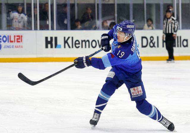 아이스하키 김상욱, 아시아리그 통산 최다 포인트 신기록