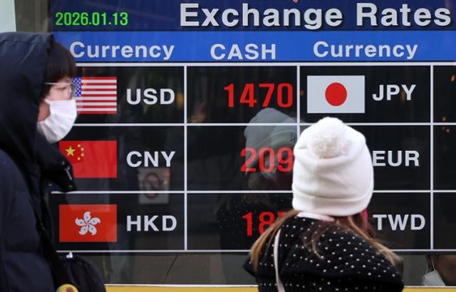 1470원대로 돌아온 환율…당국 추가 개입 가능할까