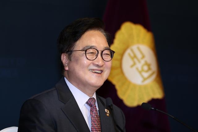 우원식 "국민의힘 장동혁도 개헌 꺼냈다… 깜짝 놀라 귀가 번뜩 뜨여"