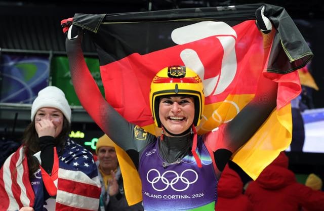 독일, 1998년부터 루지 여자 1인승 8회 연속 금메달