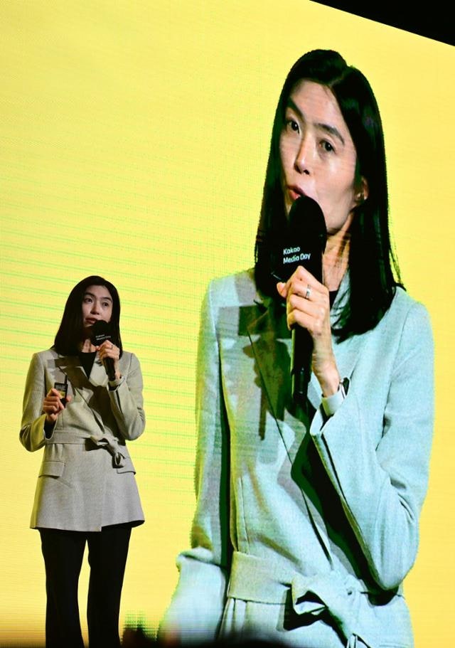 역대 최대 영업익 쓰고 연임 도전하는 정신아의 승부수 "구글과 맞손"