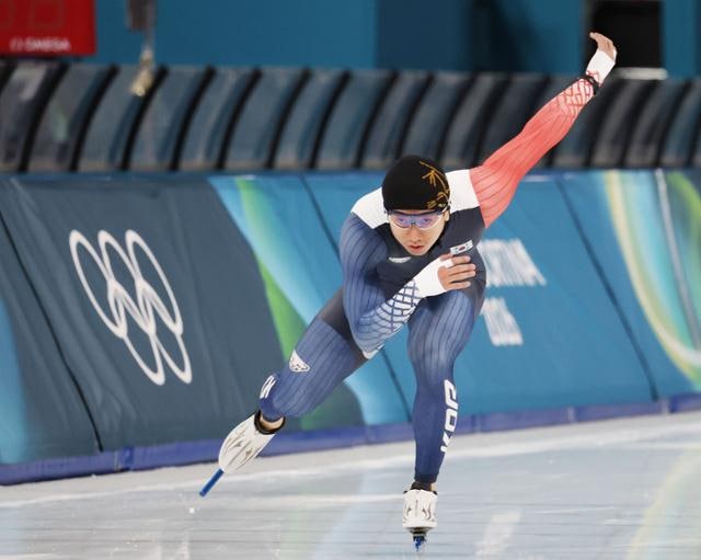 빙속 김준호, 남자 500m 12위…네 번째 도전도 '노메달'