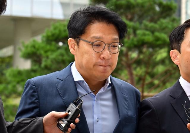 김상민 전 검사, '김건희 그림 청탁' 무죄 받자마자 '테러 미지정' 관련 압수수색