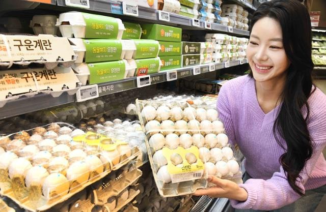 홈플, '계란 한 판 7000원' 시대에 미국산 5790원에 판매