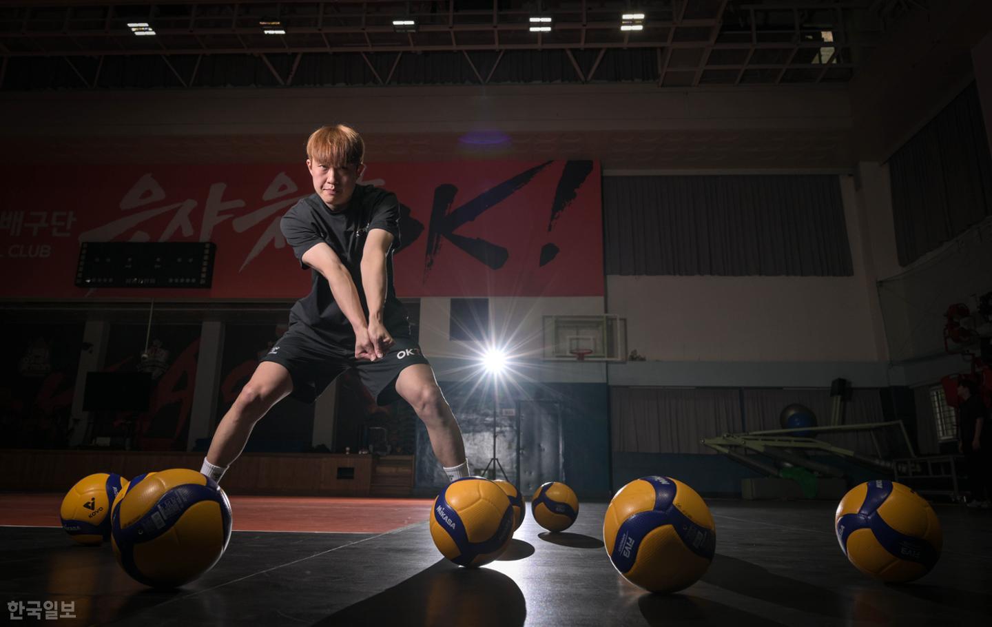 '5년 만에 핀 꽃' 리베로 김도훈 "감독님의 선택, 코트에서 증명하겠다"