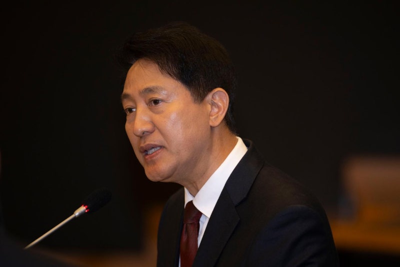 정원오표 부동산 때린 오세훈… "재건축 취소한 박원순 기조로 돌아갈 것"