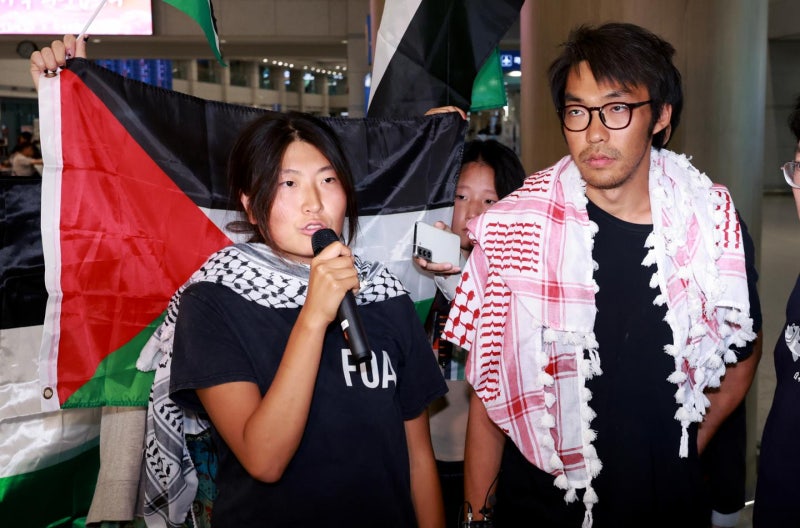 [사설] "이스라엘군 구타에 귀 안 들려" 구호활동가...정부 조치 단호하게