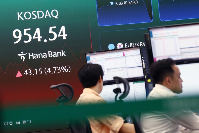코스피·코스닥 매수 사이드카… 급락 딛고 7800, 970선으로