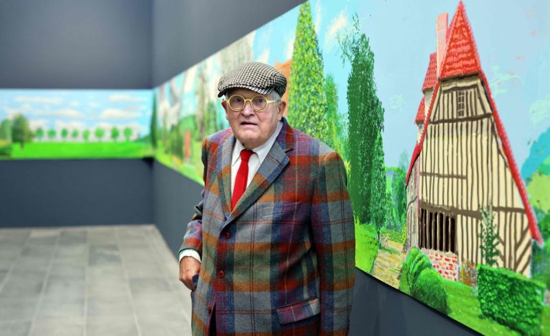 [속보] '현대 미술 거장' <b>데이비드 호크니 별세</b>…향년 88세