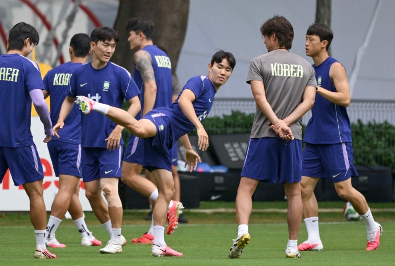 [속보] 한국 훈련장에 뜬 수상한 드론…조종자 추정 남성 2명 도주 [2026 월드컵 홍명보호]