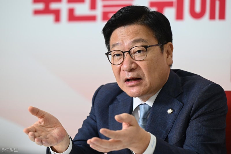 정점식 "이 대통령, 野와 대화하려면 조작기소 특검에 전향적 모습 보여야" [인터뷰]