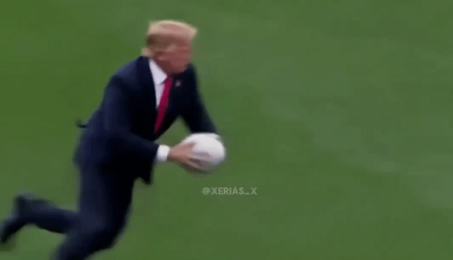 트럼프가 손으로 축구?… '전화 찬스' 풍자한 AI 영상 봇물