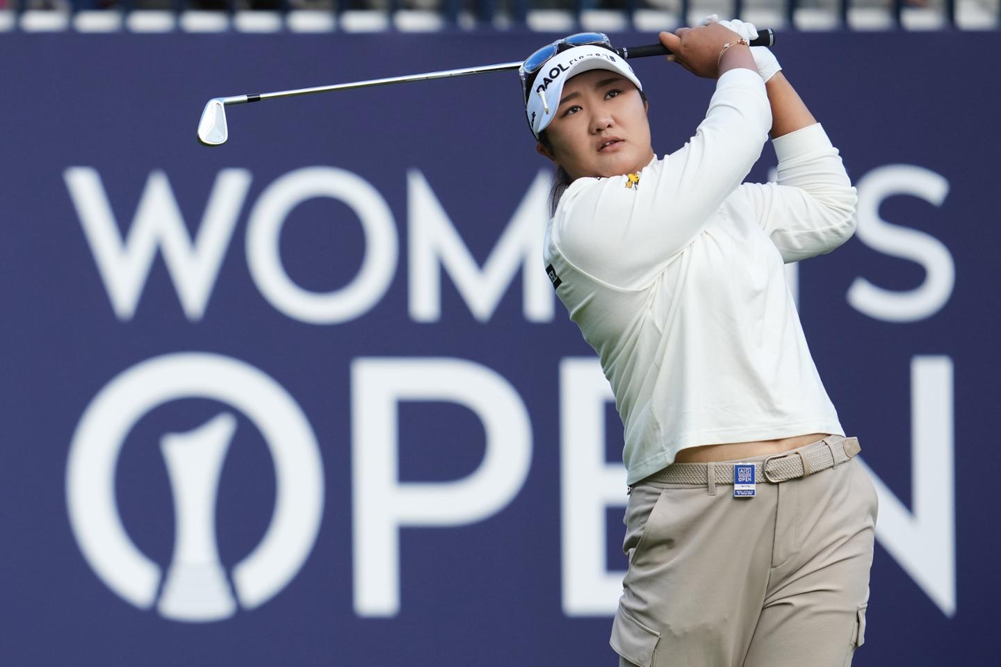 '메이저 3연승' 노리는 유해란, 출발이 좋다