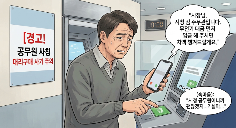 "시청 주무관인데요…"라며 대리구매 요구... 신종 피싱 판친다
