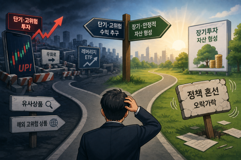 위험투자 막자 '우회로' 찾았다…장기투자 유인책은 '오락가락'