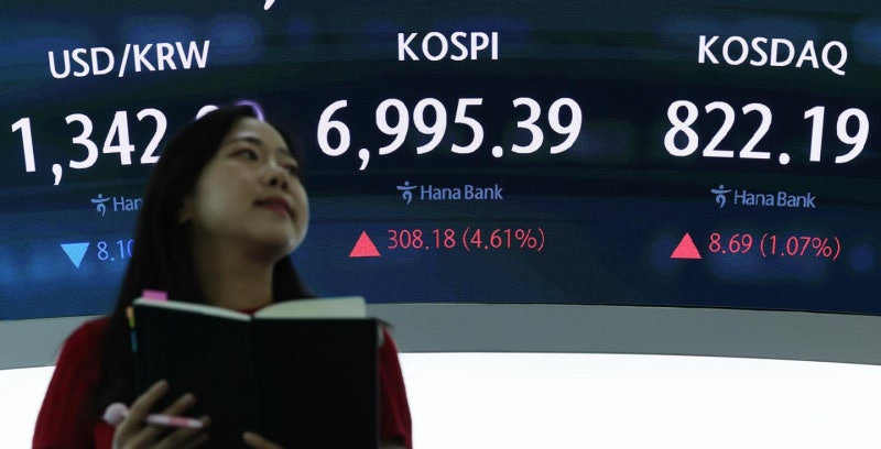 亞 8개 신흥국 외국인 매도 66%가 한국에…셀 코리아 끝 보이나