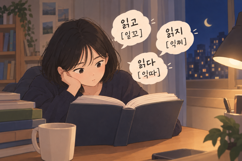 읽고, 읽지, 읽다 [달곰한 우리말]