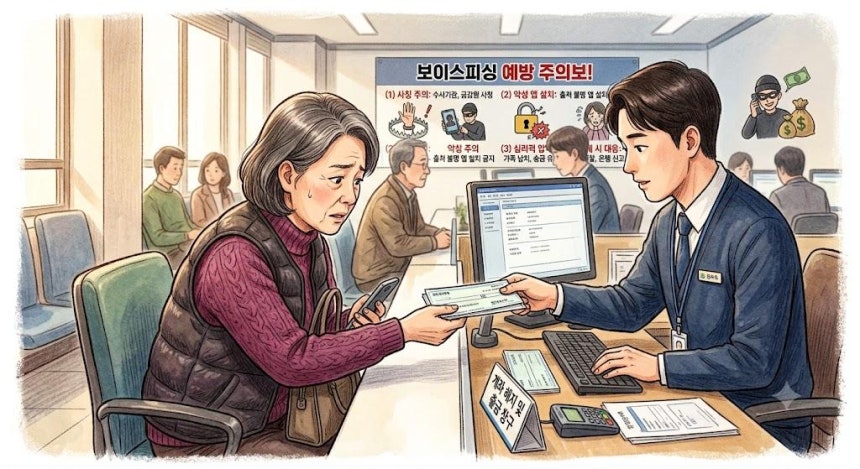 보이스피싱. 제미나이 생성