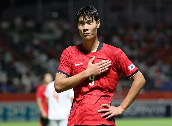 [아시안게임] '이영준 멀티골' <b>한국</b>, <b>베트남</b> 4-0 <b>완승</b> 거두며 준결승 진...