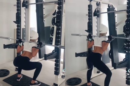 SISTAR Hyorin at the gym