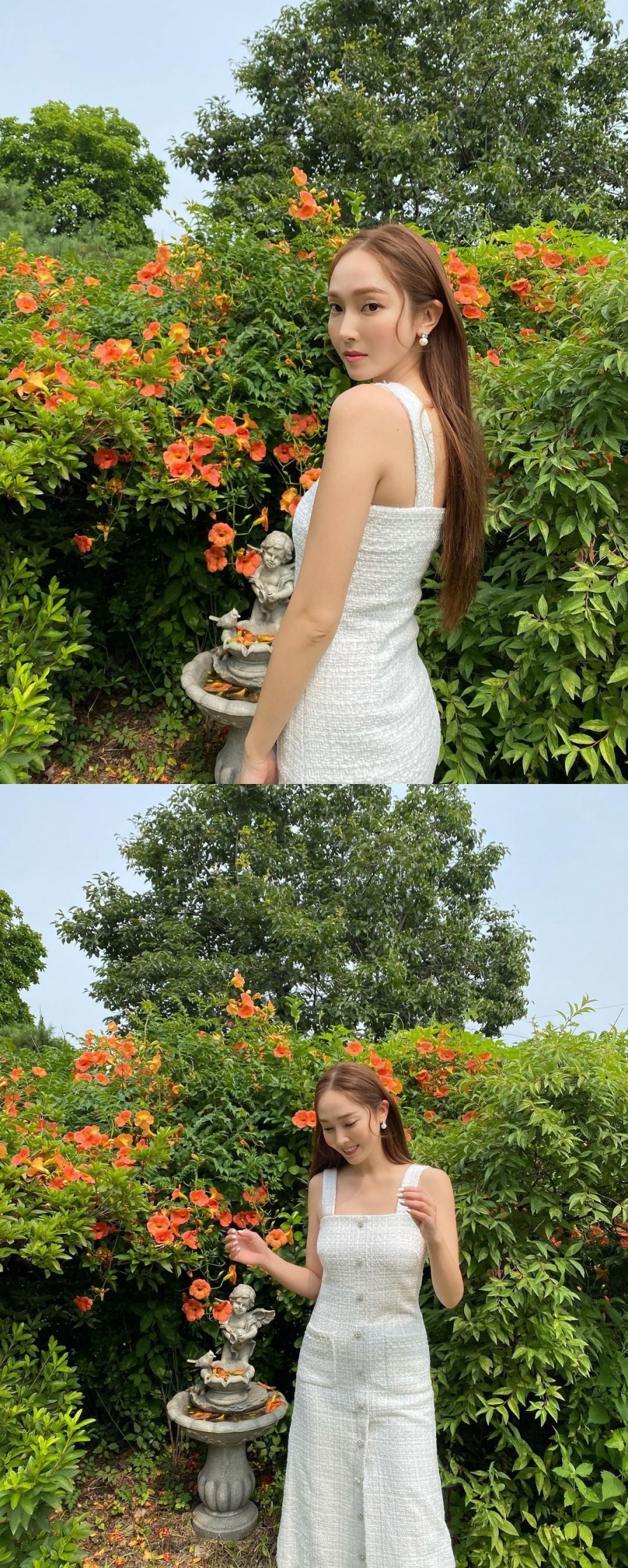 '타일러권 8년째' <b>제시카</b>, <b>결혼 계획</b>하더니 미모가 물올랐네