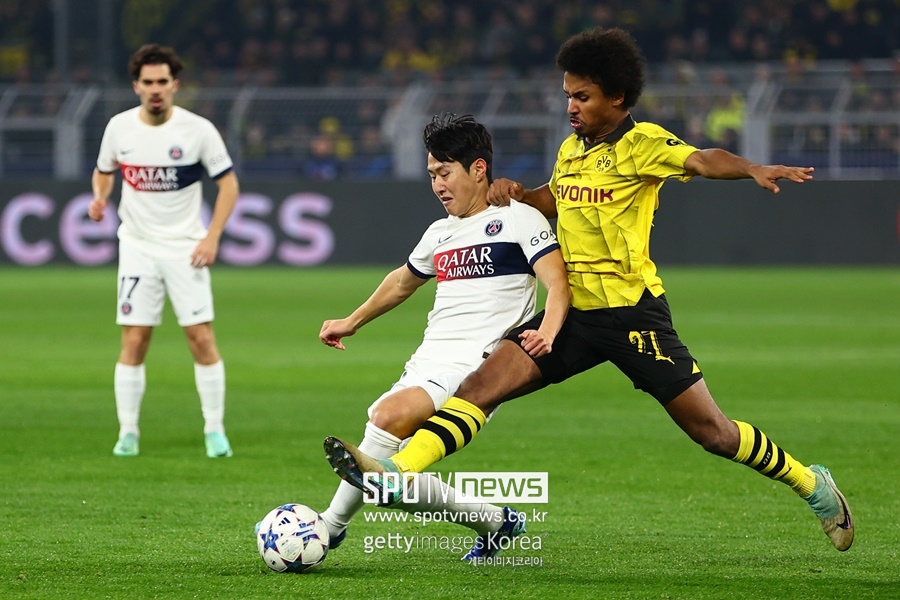 [UCL REVIEW] '이강인 4경기 연속 선발' PSG, 도르트문트와 1-1…죽음의 조 간신히 통과
