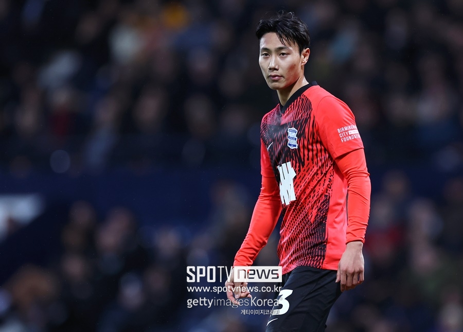 '후반 교체 투입' <b>백승호</b>, <b>버밍엄 시티</b> 이적 5일 만에 <b>데뷔전</b>…팀은 0-1 패배