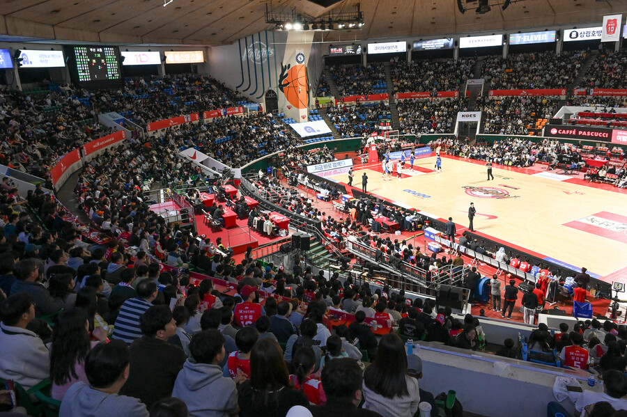 지난 시즌 대비 <b>관중</b> 24% 증가…KBL 흥행 성공 "상승세 지속"