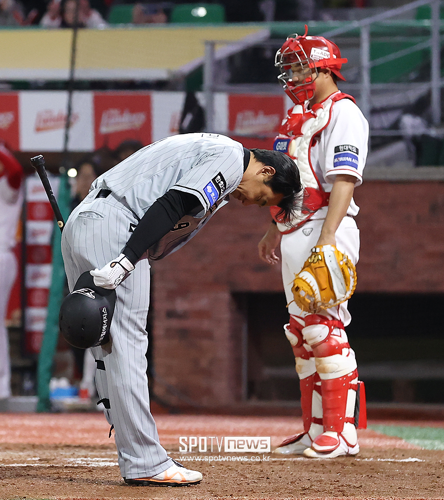 [포토S] <b>김강민</b>, '정말 감사했습니다'