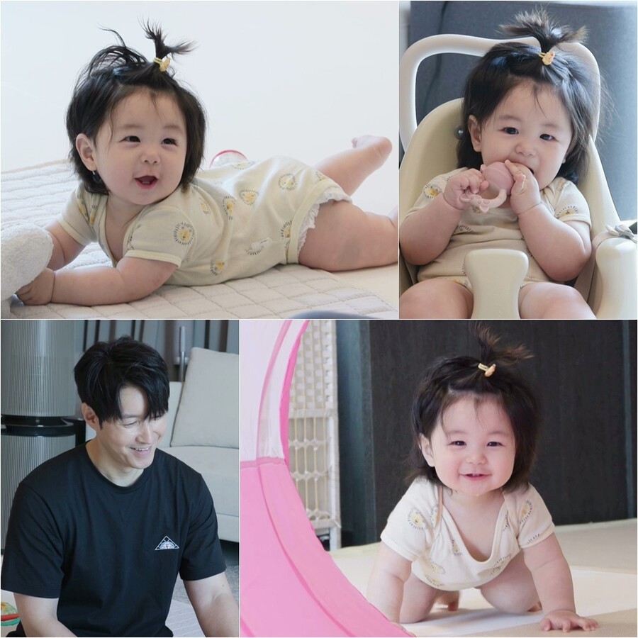 심형탁子 하루, 벌써부터 완성형 <b>아이돌 미모</b>…사과머리 변신('슈돌')