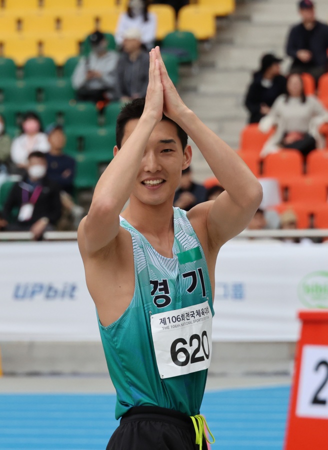 [<b>전국체전</b>] <b>우상혁</b>, <b>전국체전</b>서 통산 <b>10회 우승</b>…2025시즌 국내외 9승으...