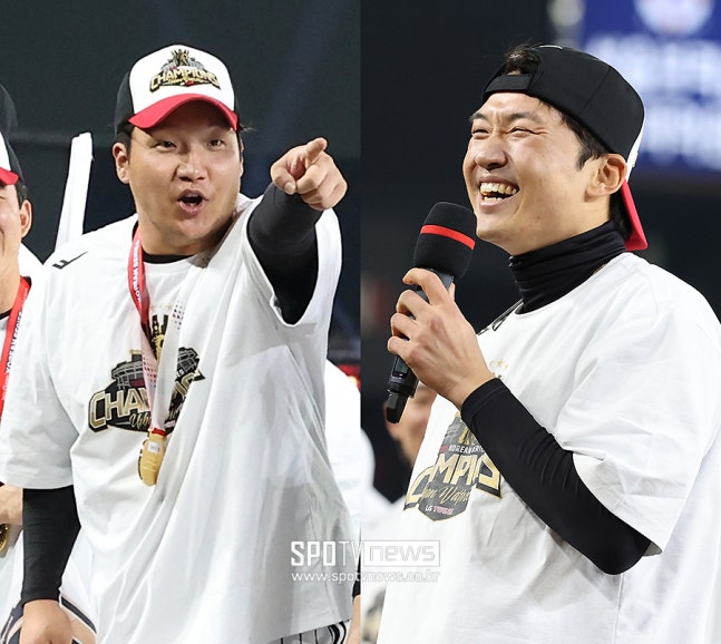 “박해민, LG 떠난다고? 문보경 ‘다른 팀 가기만 해봐!’ 폭탄 발언에 현장 초토화!”