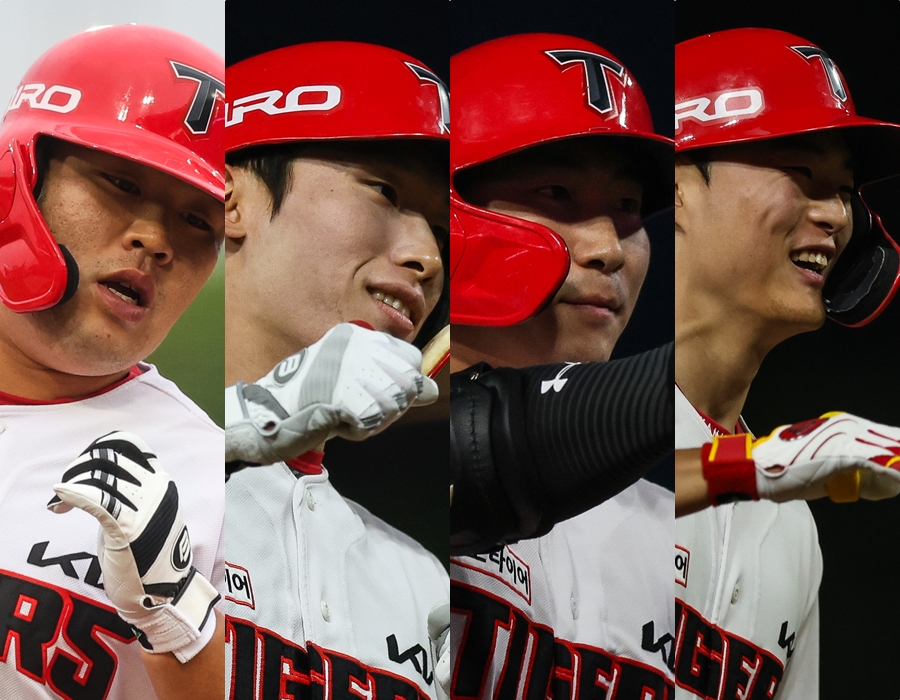 박상준→나성범→<b>김호령</b>→박민→<b>김호령</b>→<b>김호령</b>…LG 7안타에 KIA 6홈런 ...