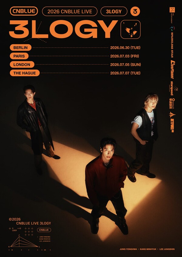 CNBLUE 將「Thrillology」世界巡迴演唱會擴展至歐洲…全球巡演涵蓋 18 個地區…
