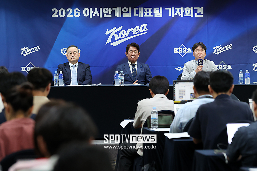 [포토S] 2026 아시안게임 대표팀 최종 <b>명단 발표</b>