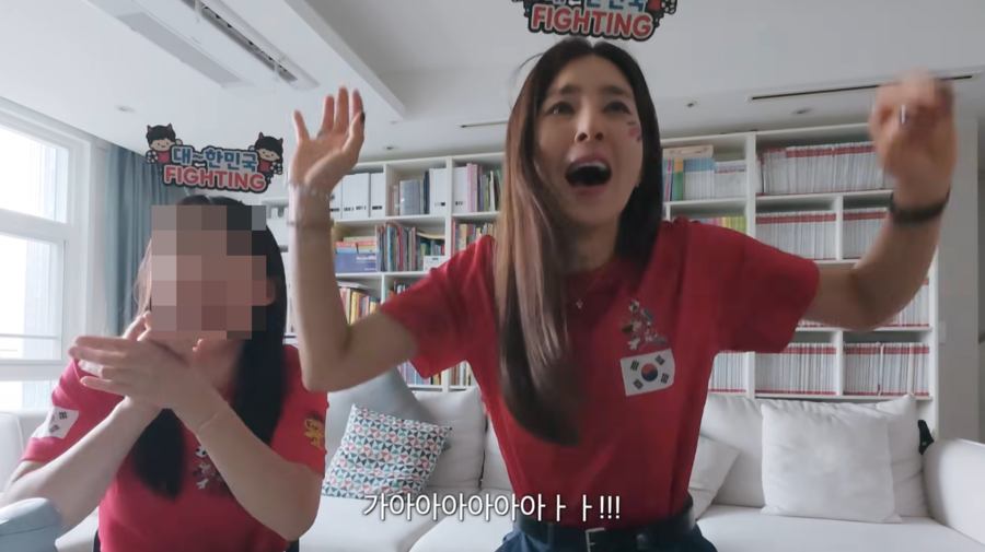 축구패밀리 맞네…<b>한채아</b>, 체코전 승리에 열광 '차범근·차세찌는 현지...