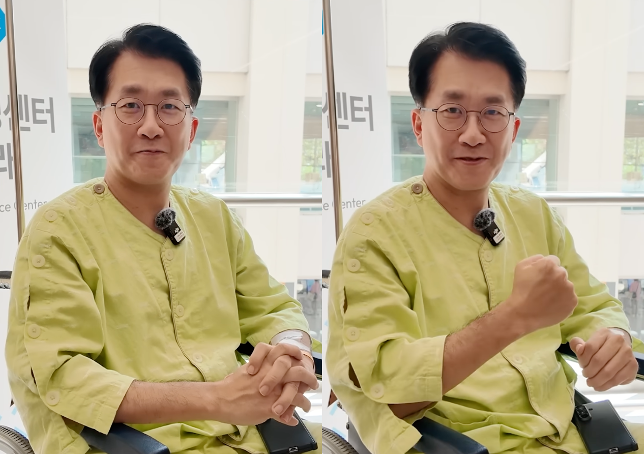 '뇌경색' <b>박재홍</b>, 미소로 근황 전했다…"중환자실→재활병동 이동, 방송...