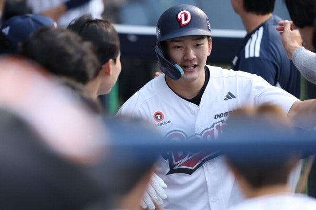 ▲ 안재석 ⓒ두산 베어스