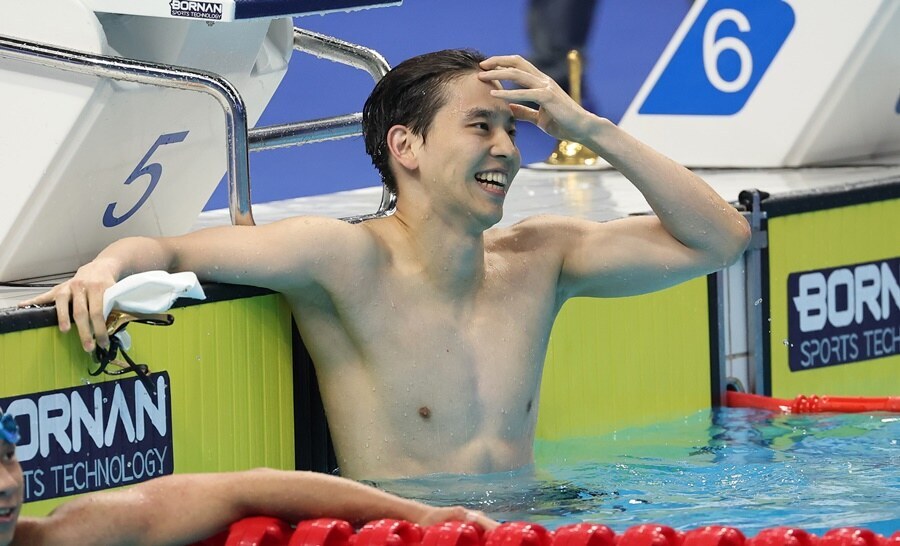 예선 전체 2위! 항저우 銀 <b>이주호</b>, 나고야에서도 <b>메달</b> 도전…男 <b>배영</b> 20...