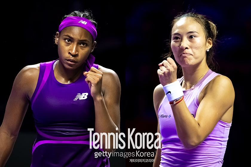 '<b>사발렌카</b> OUT' 고프, WTA 파이널스 결승 진출.. <b>정친원</b>과 정상 격돌