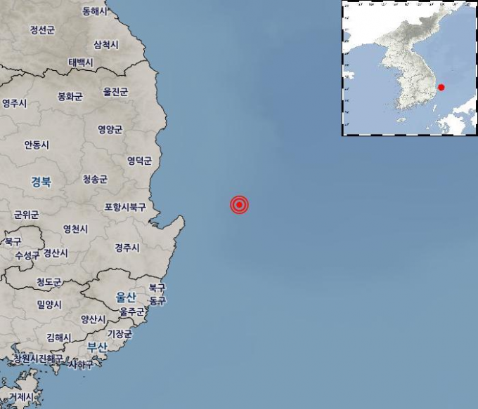 포항 앞바다 이례적 규모 4.1 <b>지진</b> "예상 못한 지역서 발생"