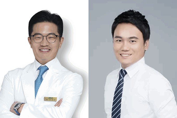 허찬영 분당서울대병원 성형외과 교수(왼쪽)와 최경민 숙명여대 최경민 교수. 분당서울대병원 제공.