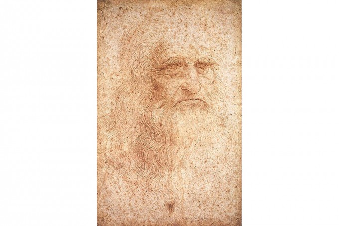 레오나르도 다빈치 자화상.위키미디어 제공