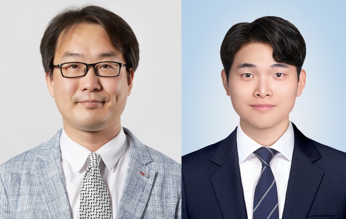왼쪽부터 김동혁 UNIST 에너지화학공학과 교수, 이규민 연구원(제1저자). UNIST 제공