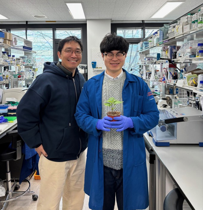 왼쪽부터 김상규 KAIST 교수, 임종부 연구원. KAIST 제공