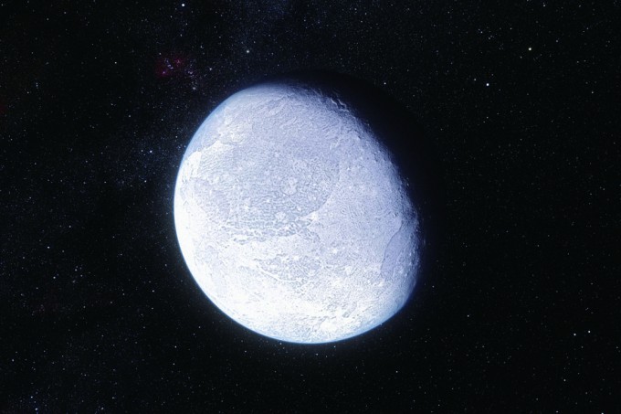 2005년 명왕성 인근에서 질량이 명왕성보다 더 큰 천체 ‘에리스(Eris)’가 발견됐다. NASA 제공