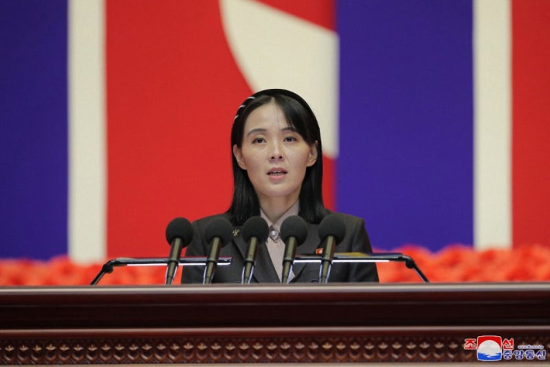 <b>국방부</b>, 北<b>김여정</b> '尹책임론' <b>담화</b>에 "말 안 되는 억지 궤변"