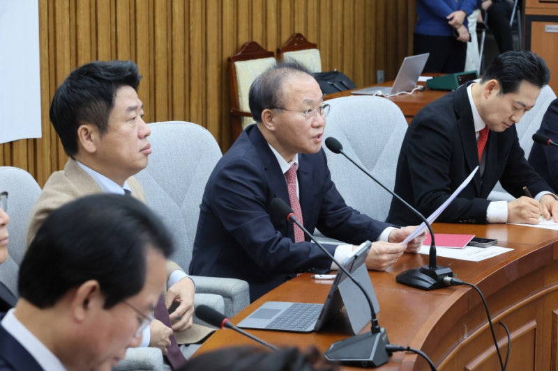 <b>윤재옥</b> "<b>병립형</b> 비례대표제 복원해야…21대 총선, 실패한 정치 실험"